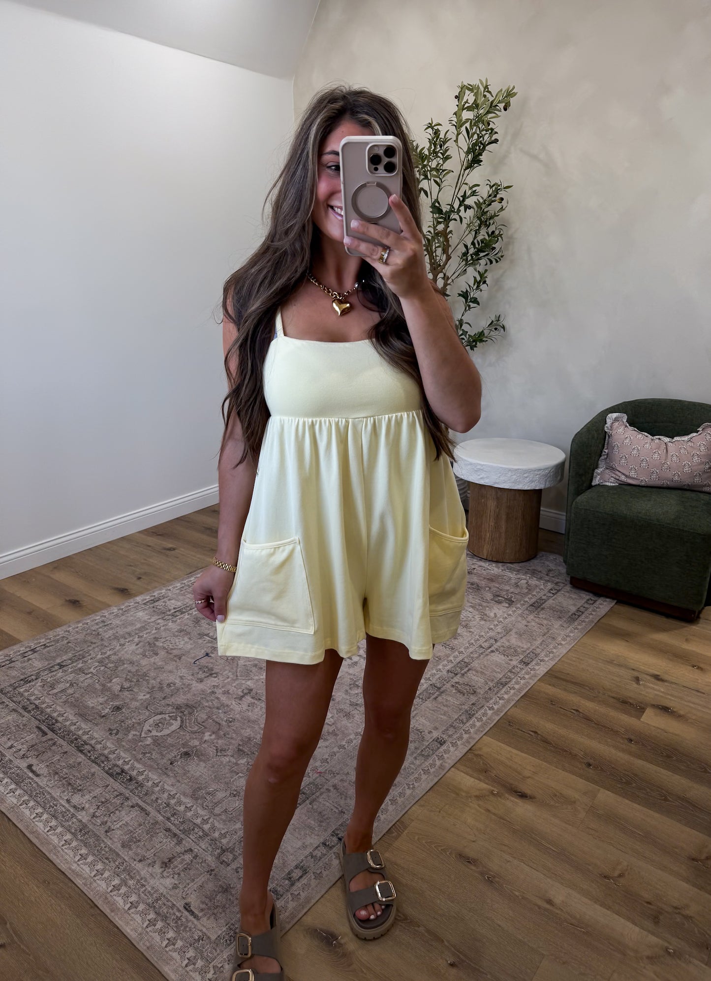 Summer babydoll Romper - lemonilla