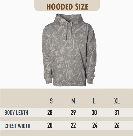 Puff Mother Deadwood Tree Camo Hoodie *preorder for 10/20 please order individually from in stock items*